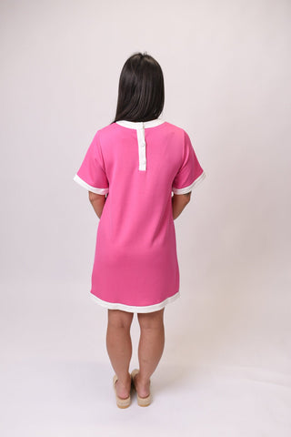 Happy Hour Mini Dress in Pink - Shop Rust & Ruffles