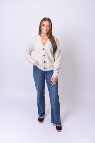 Hearthside Button Front Cardigan - Shop Rust & Ruffles