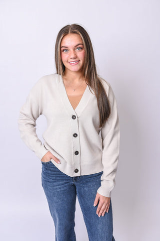 Hearthside Button Front Cardigan - Shop Rust & Ruffles