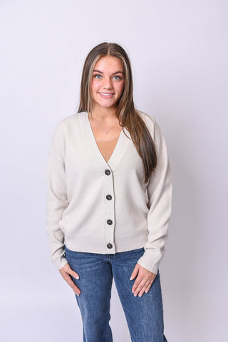 Hearthside Button Front Cardigan - Shop Rust & Ruffles