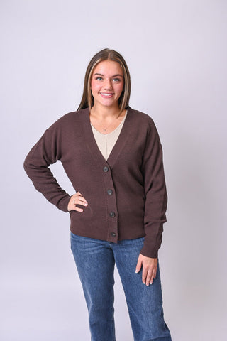 Hearthside Button Front Cardigan - Shop Rust & Ruffles