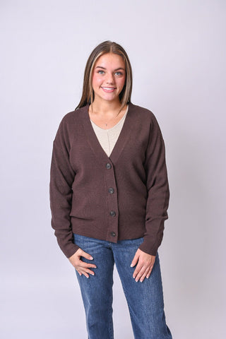 Hearthside Button Front Cardigan - Shop Rust & Ruffles
