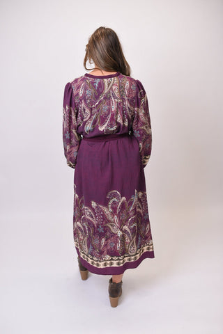 Heirloom Paisley Midi Dress - Shop Rust & Ruffles