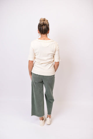 Home Sweet Home Embroidered Top - Shop Rust & Ruffles