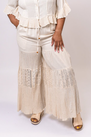 Homestead Lace Tiered Pants