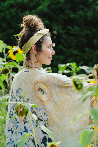 I Paint My Dream Van Gogh Kimono - Shop Rust & Ruffles