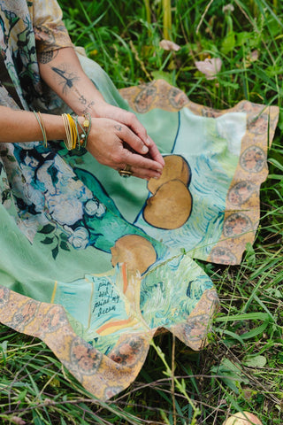 I Paint My Dream Van Gogh Kimono - Shop Rust & Ruffles