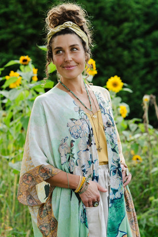 I Paint My Dream Van Gogh Kimono - Shop Rust & Ruffles