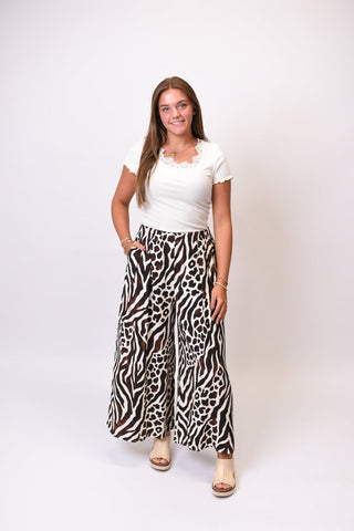 Into The Wild Wide Leg Pants - Shop Rust & Ruffles
