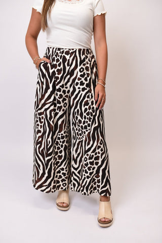 Into The Wild Wide Leg Pants - Shop Rust & Ruffles