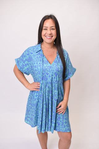 Island Getaway Mini Dress - Shop Rust & Ruffles