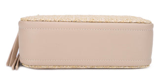 Jeena Straw Crossbody Bag in Black - Shop Rust & Ruffles