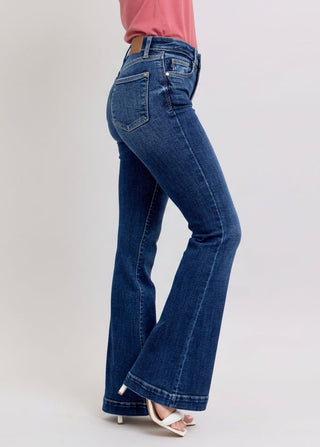 Jet Set Judy Blue Trouser Jeans - Shop Rust & Ruffles