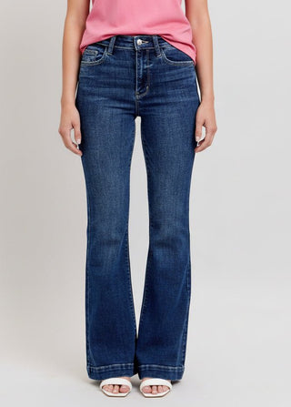Jet Set Judy Blue Trouser Jeans - Shop Rust & Ruffles