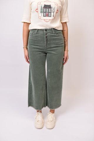 Juniper Studded Corduroy Pants - Shop Rust & Ruffles