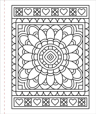 Large Print Adult Coloring Book - Color Me Calm - Shop Rust & Ruffles