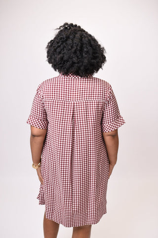Last Light Mini Dress in Red - Shop Rust & Ruffles