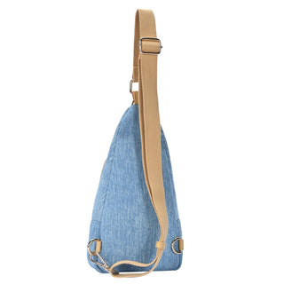 Lauren Denim Sling Bag - Shop Rust & Ruffles