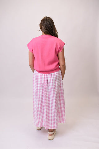 Layer Up Midi Dress in Pink - Shop Rust & Ruffles