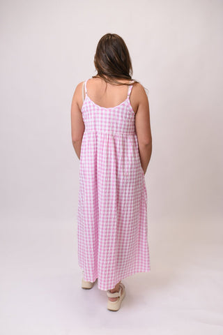 Layer Up Midi Dress in Pink - Shop Rust & Ruffles