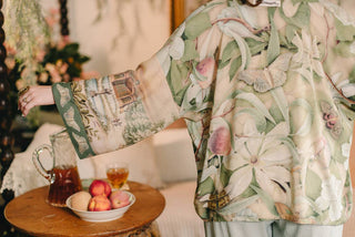 Market of Stars Fleur de Soleil Cropped Kimono - Shop Rust & Ruffles