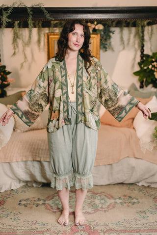 Market of Stars Fleur de Soleil Cropped Kimono - Shop Rust & Ruffles