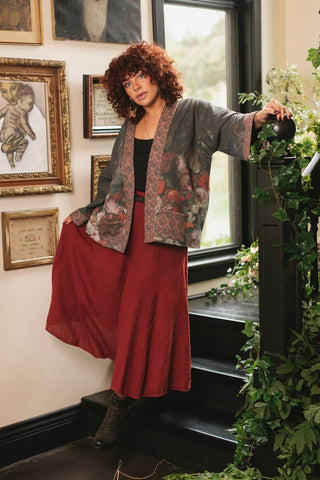 Market Of Stars Flight Of Fancy Cottage Cardigan - Shop Rust & Ruffles