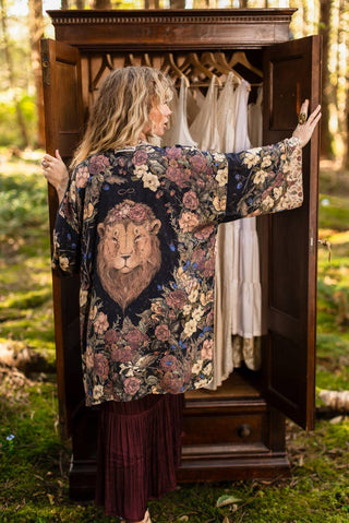 Market of Stars Lionheart Duster Kimono - Shop Rust & Ruffles