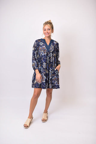 Meadow Mood Midi Dress - Shop Rust & Ruffles