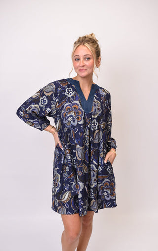 Meadow Mood Midi Dress - Shop Rust & Ruffles