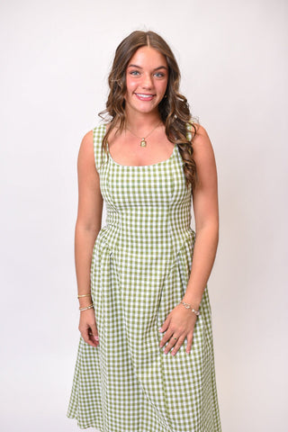 Meet Me At The Park Midi Dress - Shop Rust & Ruffles