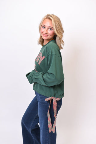 Merry Bowtie Sweatshirt - Shop Rust & Ruffles