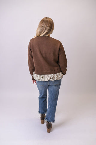 Mocha Twist Cardigan Sweater - Shop Rust & Ruffles