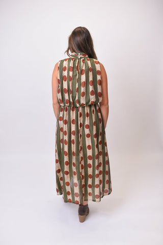 Mod Dot Midi Dress - Shop Rust & Ruffles