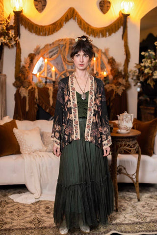 Momento Pixie Cropped Kimono - Shop Rust & Ruffles