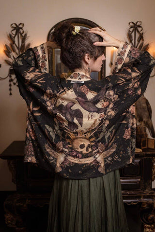 Momento Pixie Cropped Kimono - Shop Rust & Ruffles