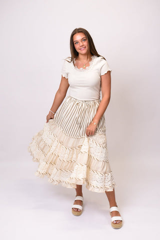 Moonlit Meadow Tiered Skirt - Shop Rust & Ruffles