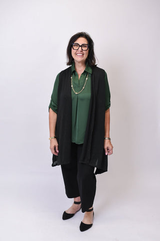 Morning Commute Knit Vest - Shop Rust & Ruffles