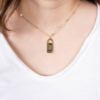 Mother Of Pearl Pendant Necklace - Friend - Shop Rust & Ruffles