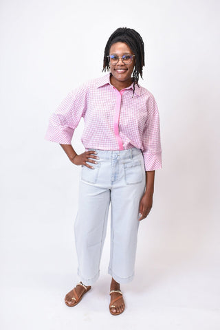 Nantucket Cropped Straight Leg Denim - Shop Rust & Ruffles