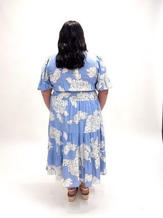 New Beginnings Midi Dress Curvy - Shop Rust & Ruffles