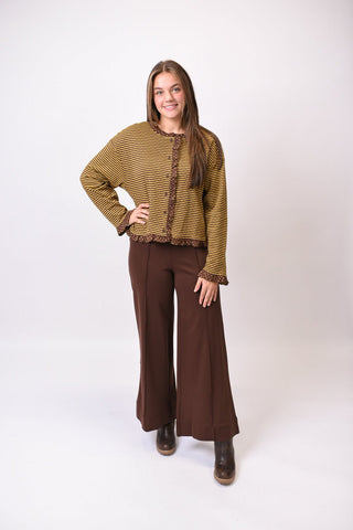 No Plans Pants in Brown - Shop Rust & Ruffles