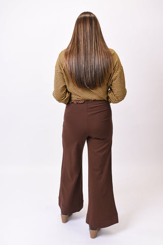No Plans Pants in Brown - Shop Rust & Ruffles