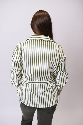 Nomad Stripe Blouse - Shop Rust & Ruffles
