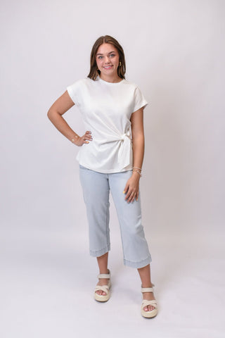 Office Hours Blouse in Cream - Shop Rust & Ruffles