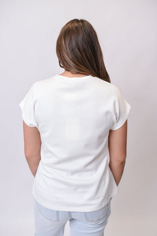 Office Hours Blouse in Cream - Shop Rust & Ruffles