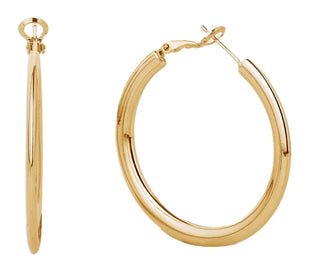 Omega Hoop Earrings - Medium - Shop Rust & Ruffles