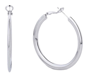 Omega Hoop Earrings - Medium - Shop Rust & Ruffles
