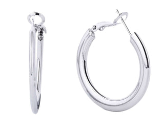 Omega Hoop Earrings Small - Shop Rust & Ruffles