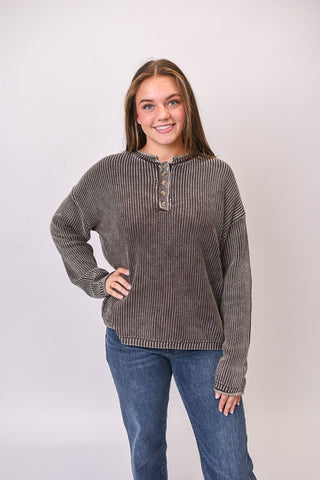 On Repeat Pullover in Brown - Shop Rust & Ruffles